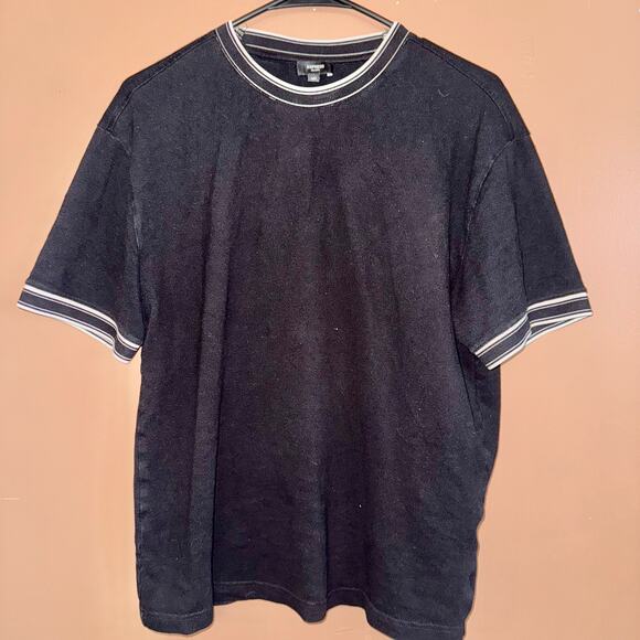 Express Men's Short Sleeve Ringer T-Shirt Short Sleeve Size Extra Small - Picture 5 of 8